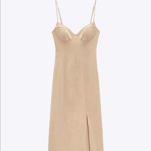 Zara Bodycon Linen Dress